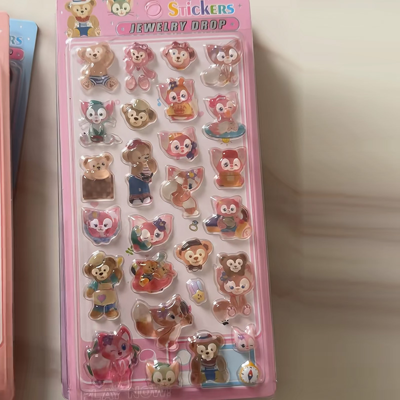 Phone Accessories Items - 2 Pcs Disney Stellalou 3D Relief