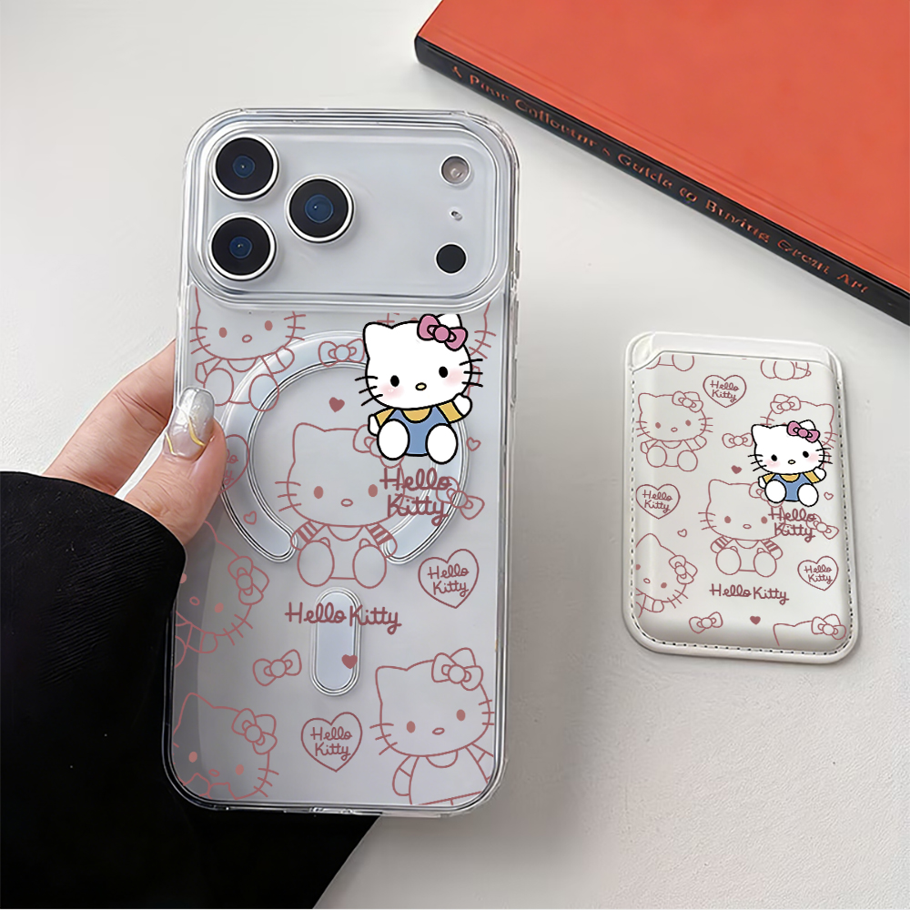 Phone Accessories Items - Cute Cake Hello Kitty Magnetic Card