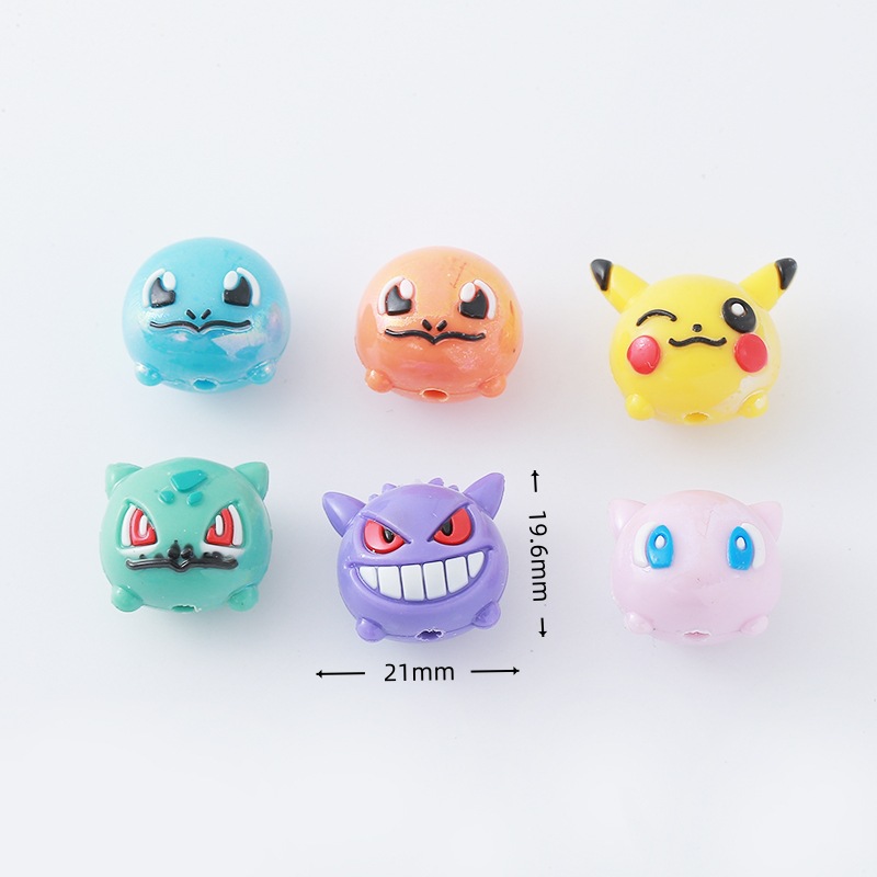 12pcs Pokémon Bead DIY Mobile  – Phone Accessories Items Bewertung und Preis