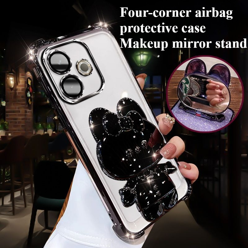 Fashion Glitter Mirror Holder  – Phone Accessories Vivo Bewertung und Preis