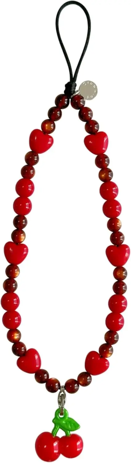 Cute Beaded Phone Charm Wrist  – Phone Accessories Case Bewertung und Preis