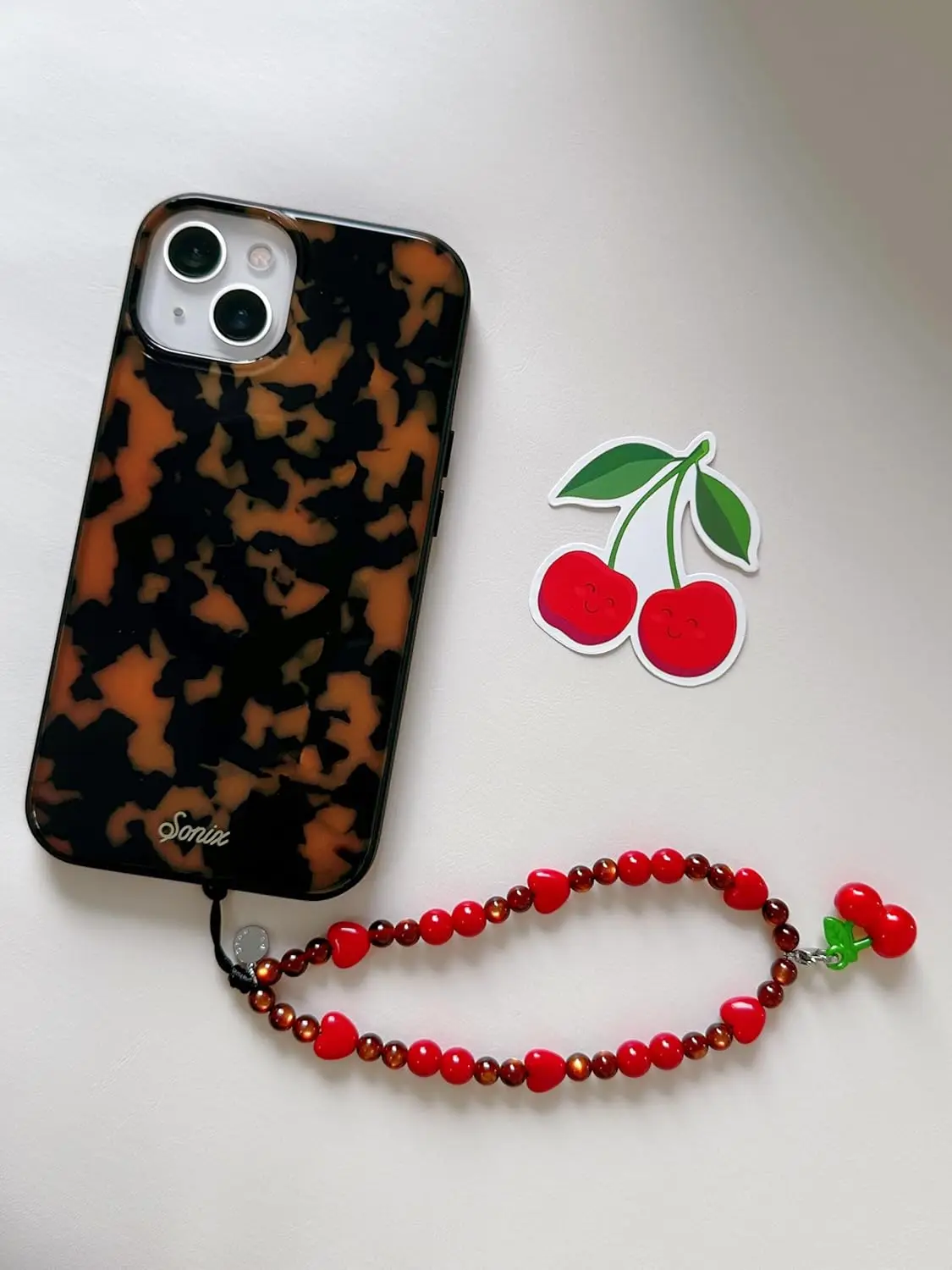 Cute Beaded Phone Charm Wrist  – Phone Accessories Case Bewertung und Preis