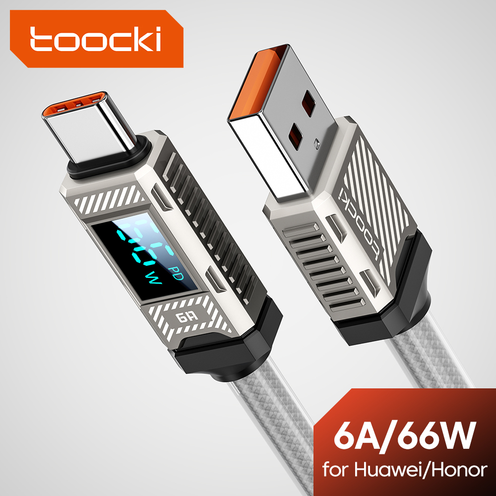 Toocki PD 66W USB C Cable 6A D – Fast Charging Cable Bewertung und Preis