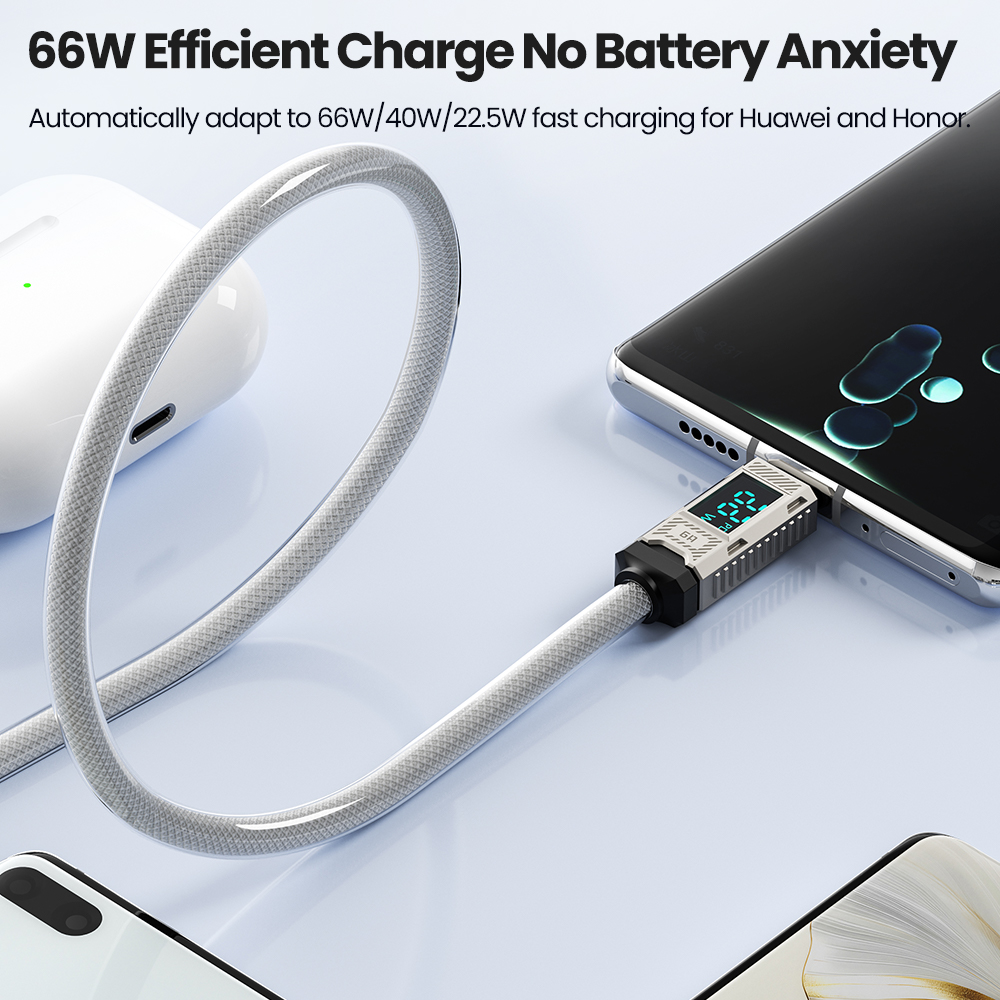 Toocki PD 66W USB C Cable 6A D – Fast Charging Cable Bewertung und Preis