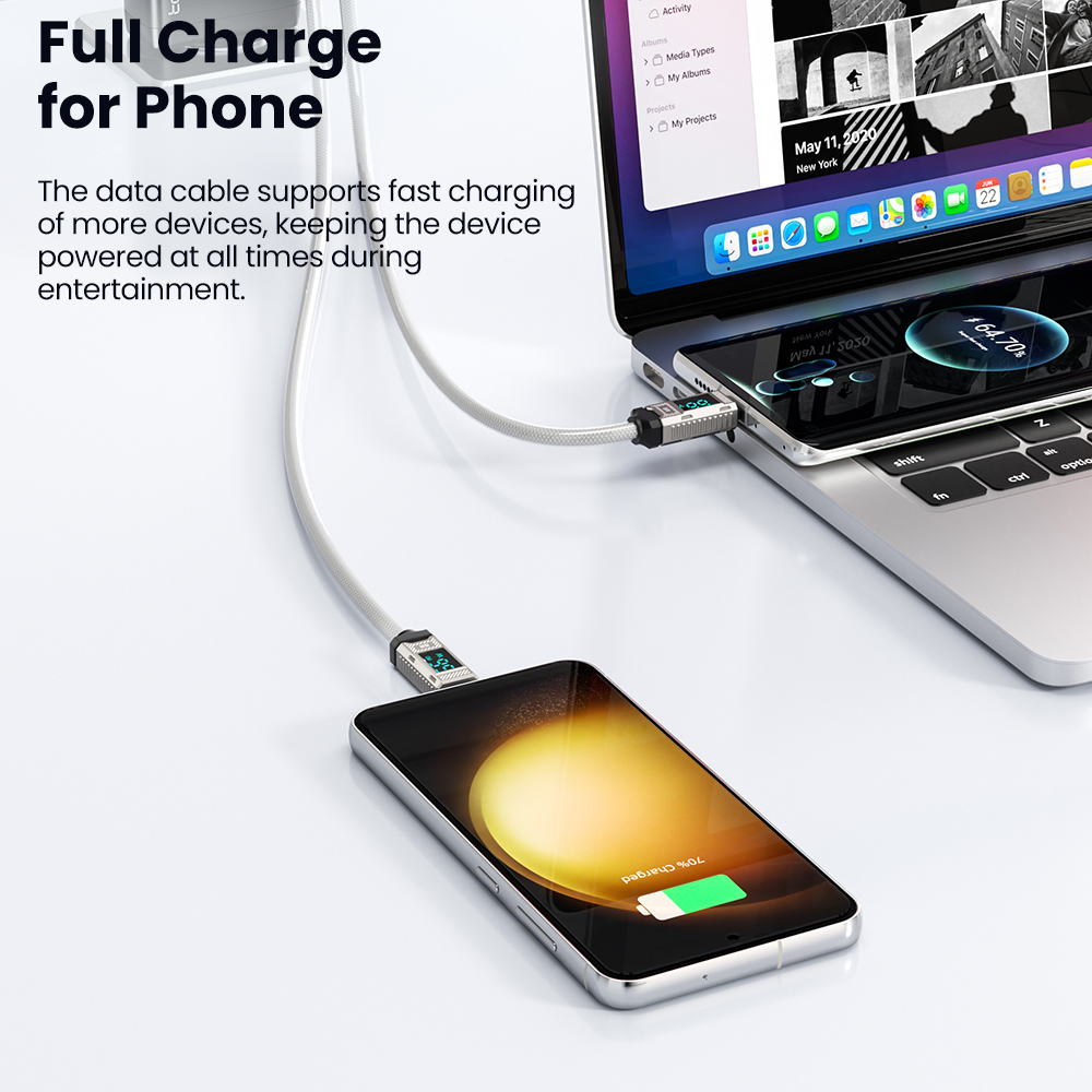 Toocki PD 66W USB C Cable 6A D – Fast Charging Cable Bewertung und Preis