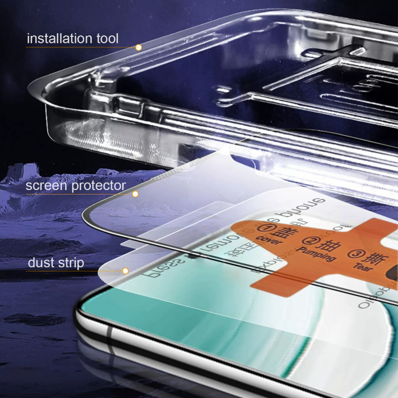 2PCS Transparent Tempered Glas – Phone Accessories Online Shop Bewertung und Preis