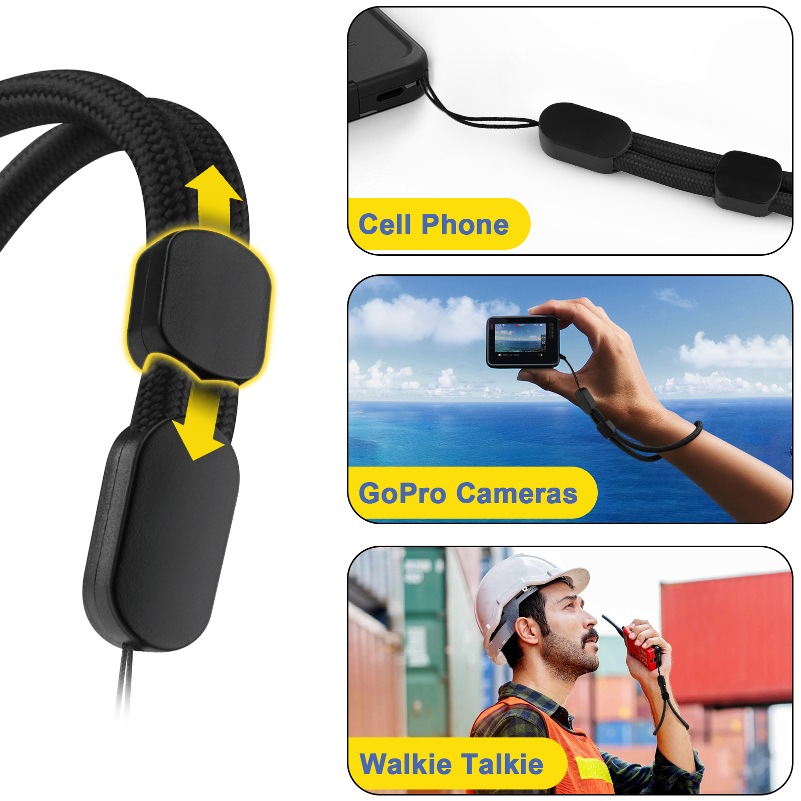 6Pcs/lot Hand Wrist Strap Lany – Phone Accessories Case Bewertung und Preis