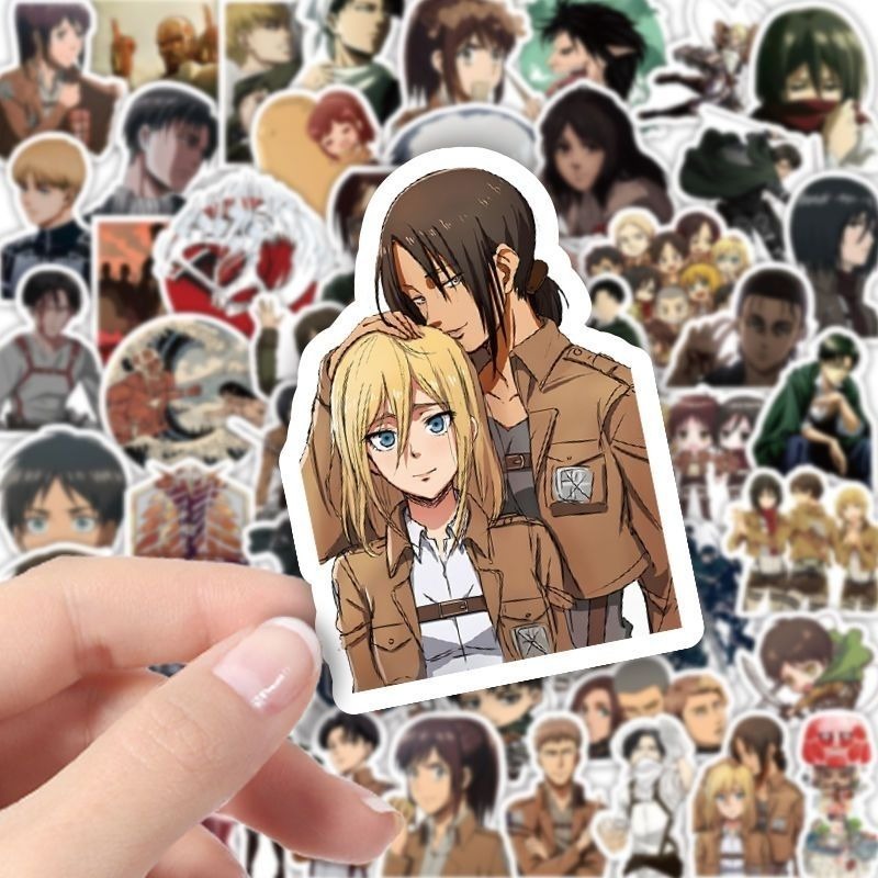60Pcs Attack on Titan Anime St – Phone Accessories Items Bewertung und Preis