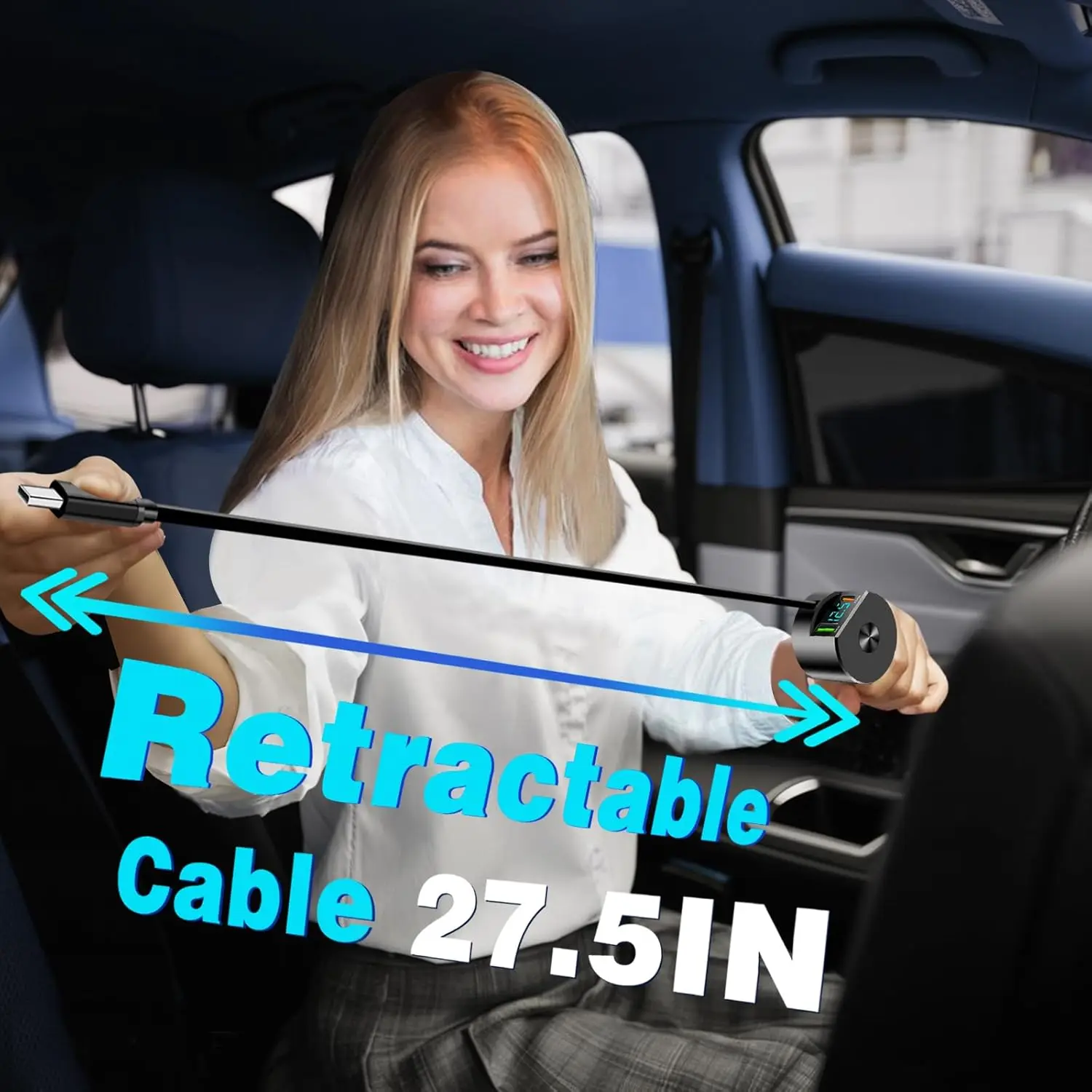 Upgraded Retractable Car Charg – Fast Charging Cable Bewertung und Preis