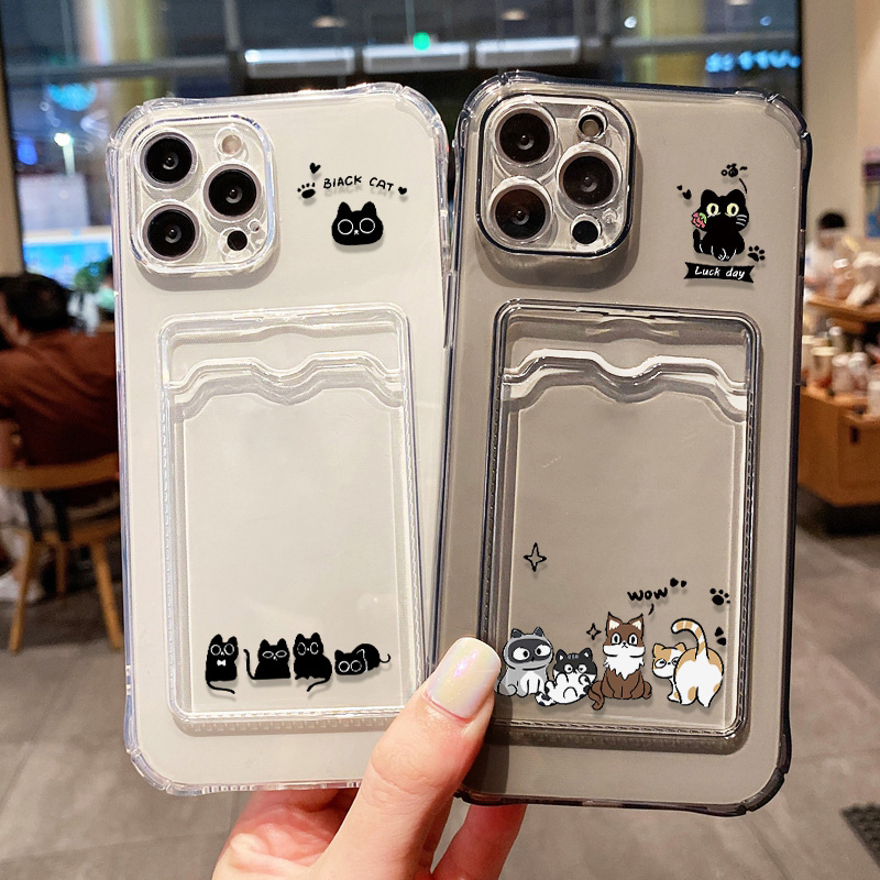 Cute Black Cat Phone Case For  – Phone Accessories Case Bewertung und Preis