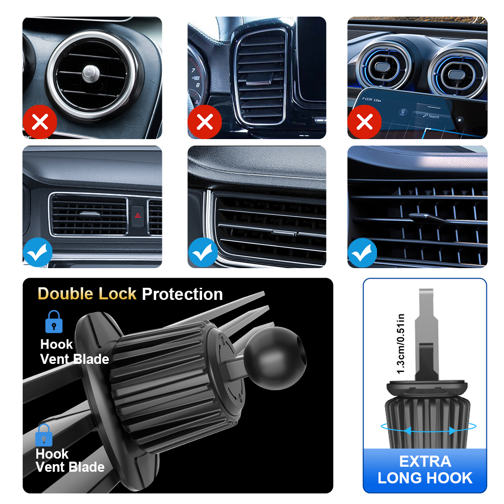 Universal Car Air Vent Tablet  – Phone Accessories Hanger Bewertung und Preis